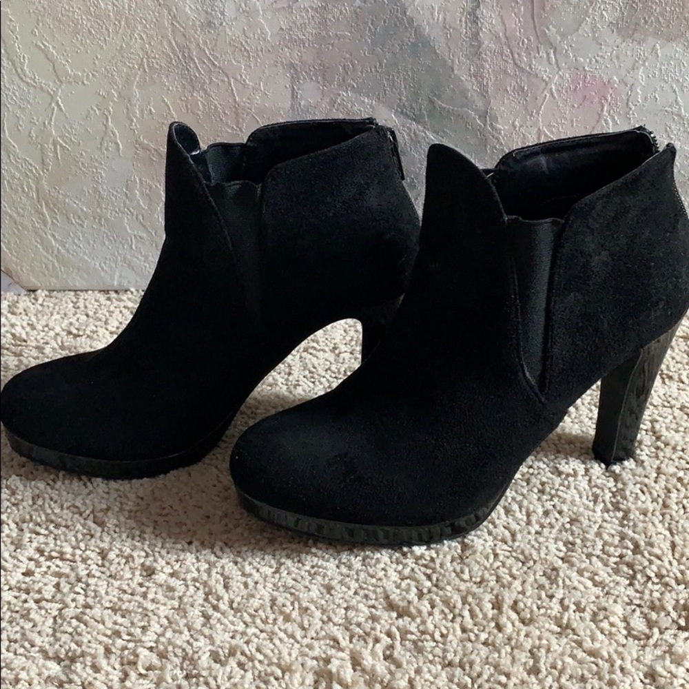 Black booties
